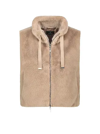 MONARI | Gilet in Felloptik | 